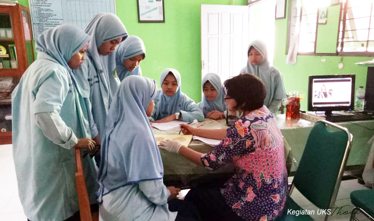 Menjelang Musim 'Hujan" MTsN 3 Jombang Antisipasi Kesehatan