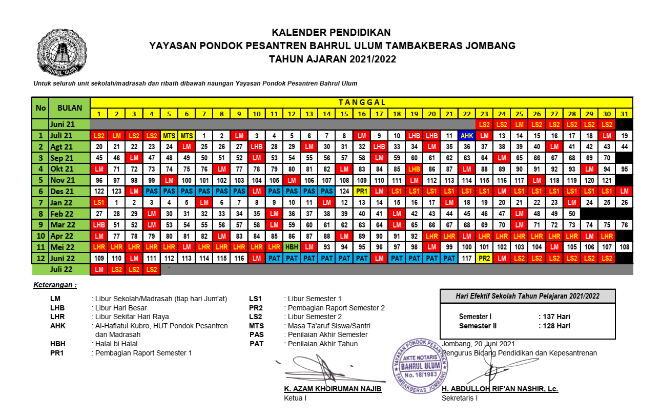 Kalender Akademik