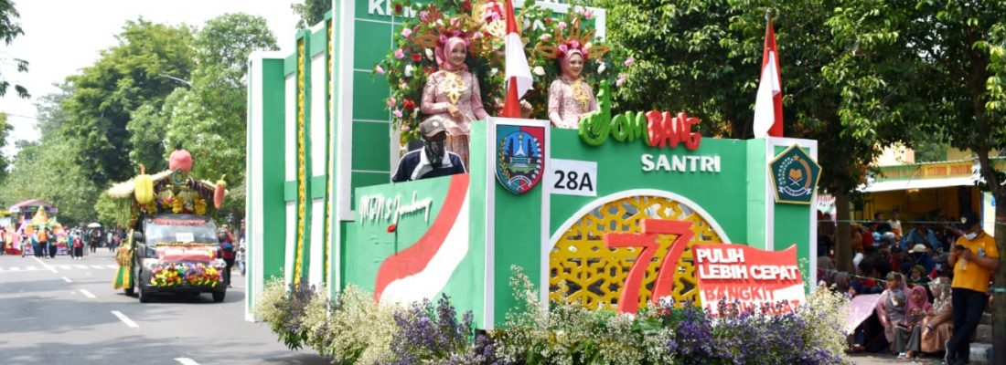 Karnaval Mobil Hias dan Hasil Bumi Kabupaten Jombang