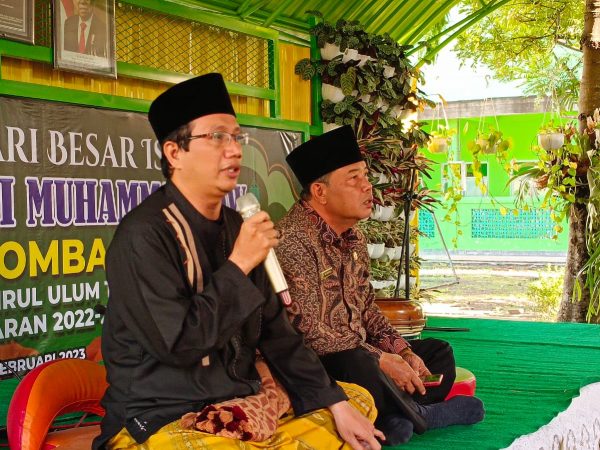 Peringatan Isro' Mi'roj Nabi Muhammad SAW MTsN 3 Jombang adakan Ceramah Agama oleh Ustadz M Yusuf Hidayat Al Hafidz dari Sentul Jombang