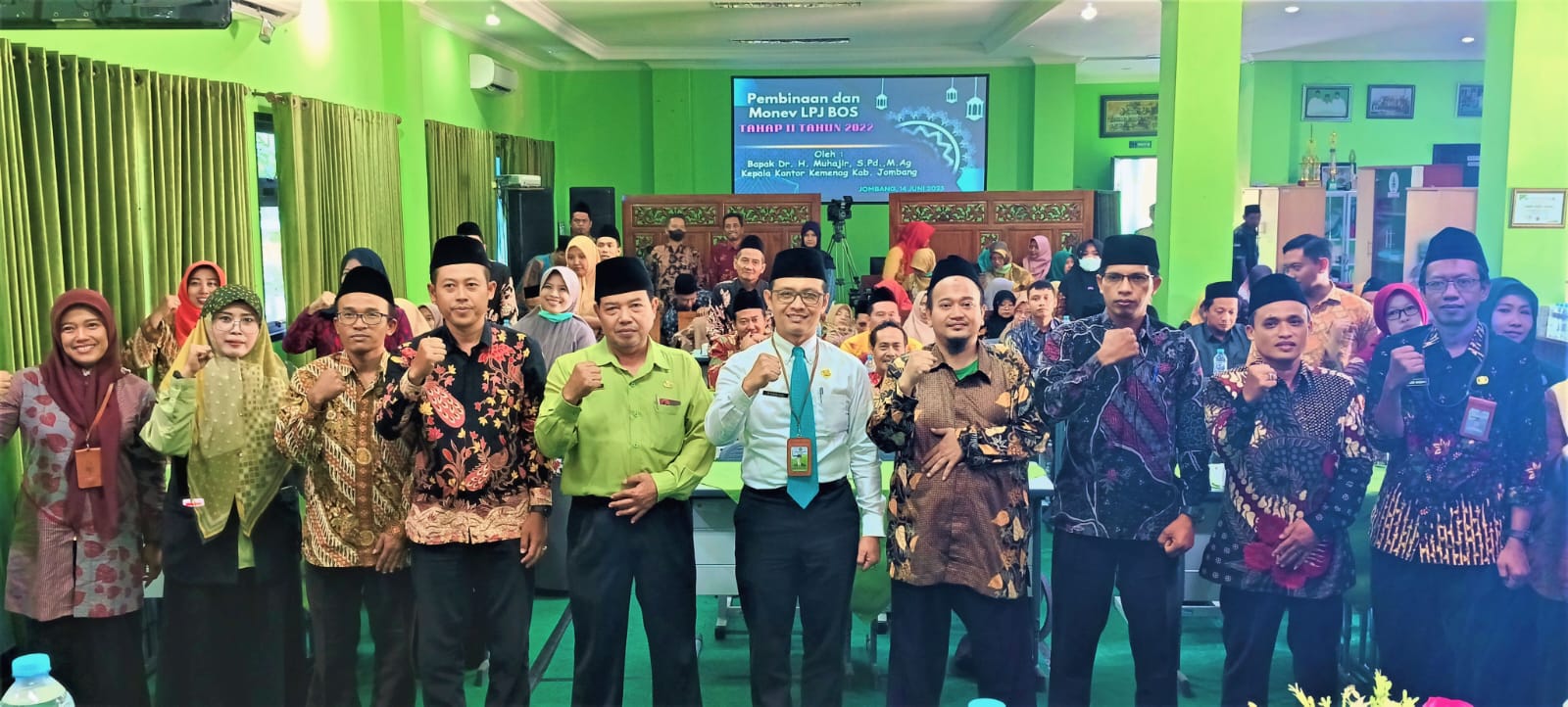 Pembinaan Dan Monev Lpj Bos Se Kabupaten Jombang Tahap 2 Tahun 2022 Zona 2 Di Mtsn 3 Jombang 2880