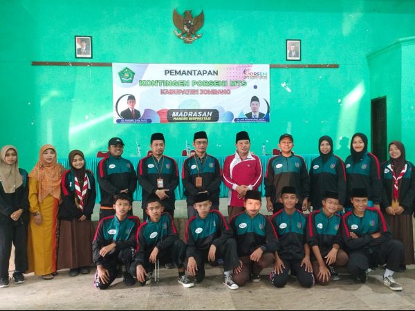 12 siswa perwakilan MTsN 3 Jombang PP Bahrul Ulum Tambakberas Ikuti Pemantapan Kontingen Porseni MTsN Kabupaten Jombang Sebelum Berlaga di Tingkat Provinsi