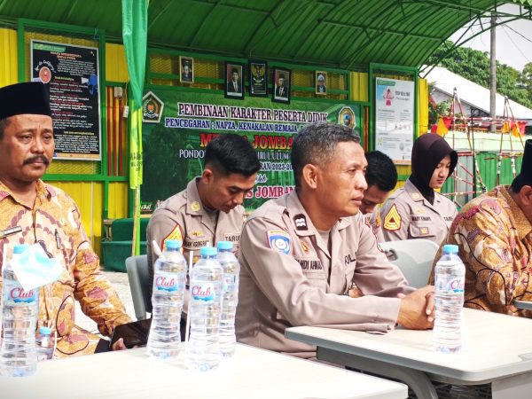 MTsN 3 Jombang Gelar Pembinaan Karakter Bersama Polres Kabupaten Jombang