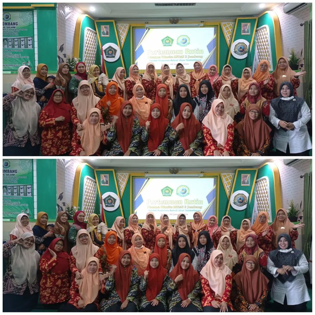 Pertemuan Dharma Wanita MTsN 3 Jombang PP Bahrul Ulum: Peningkatan Sumber Daya Anggota