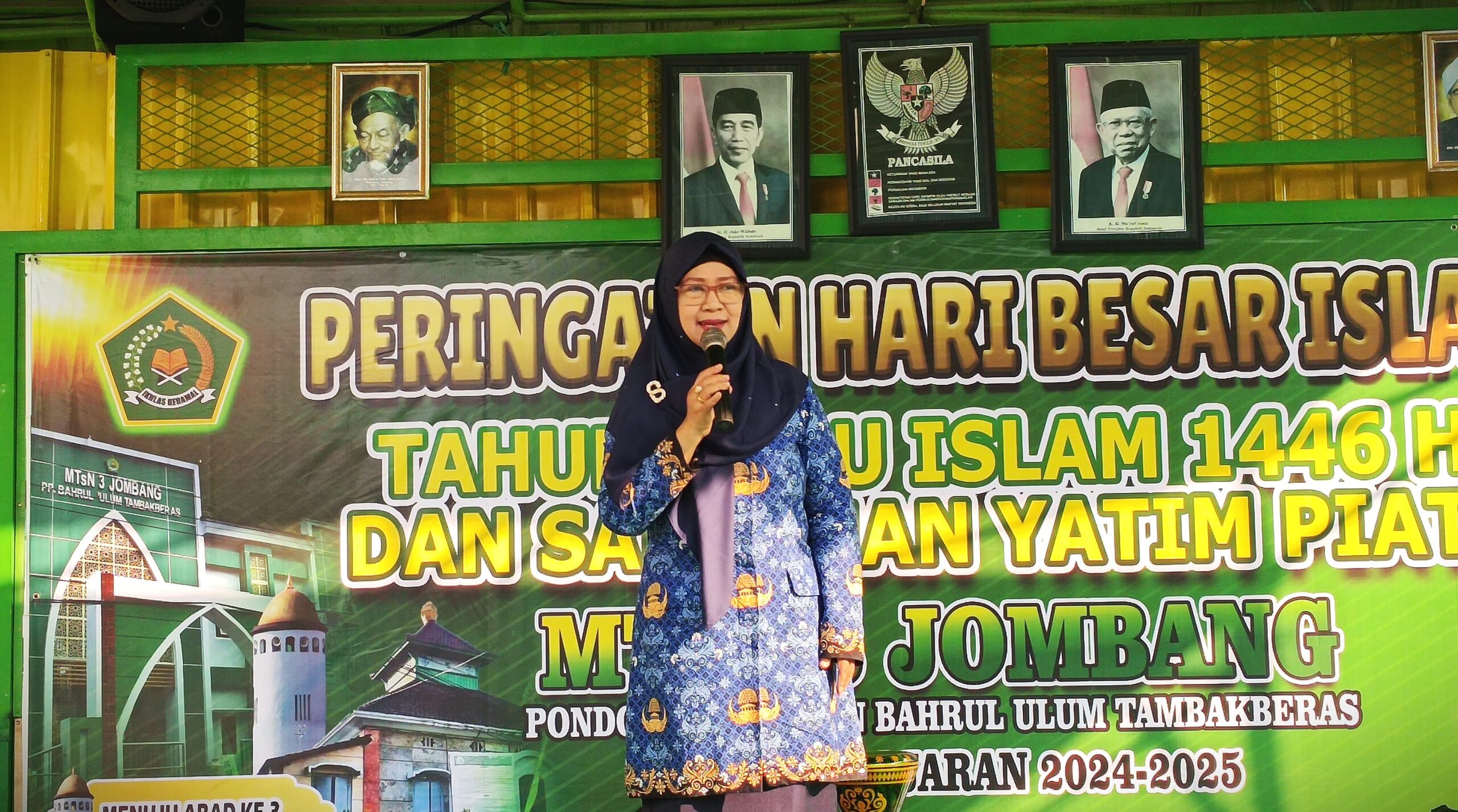 Gebyar Muharram: MTsN 3 Jombang Gelar Santunan Anak Yatim