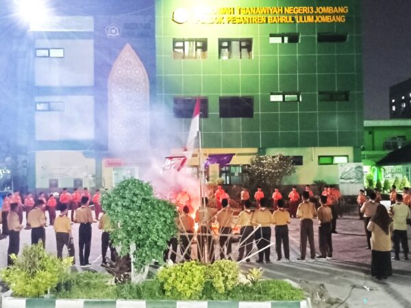 Semarak Hari Pramuka ke-63: MTsN 3 Jombang Gelar Rangkaian Acara Penuh Makna