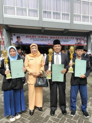 MTsN 3 Jombang Torehkan Prestasi Gemilang di Hari Amal Bhakti ke-79 Kementerian Agama