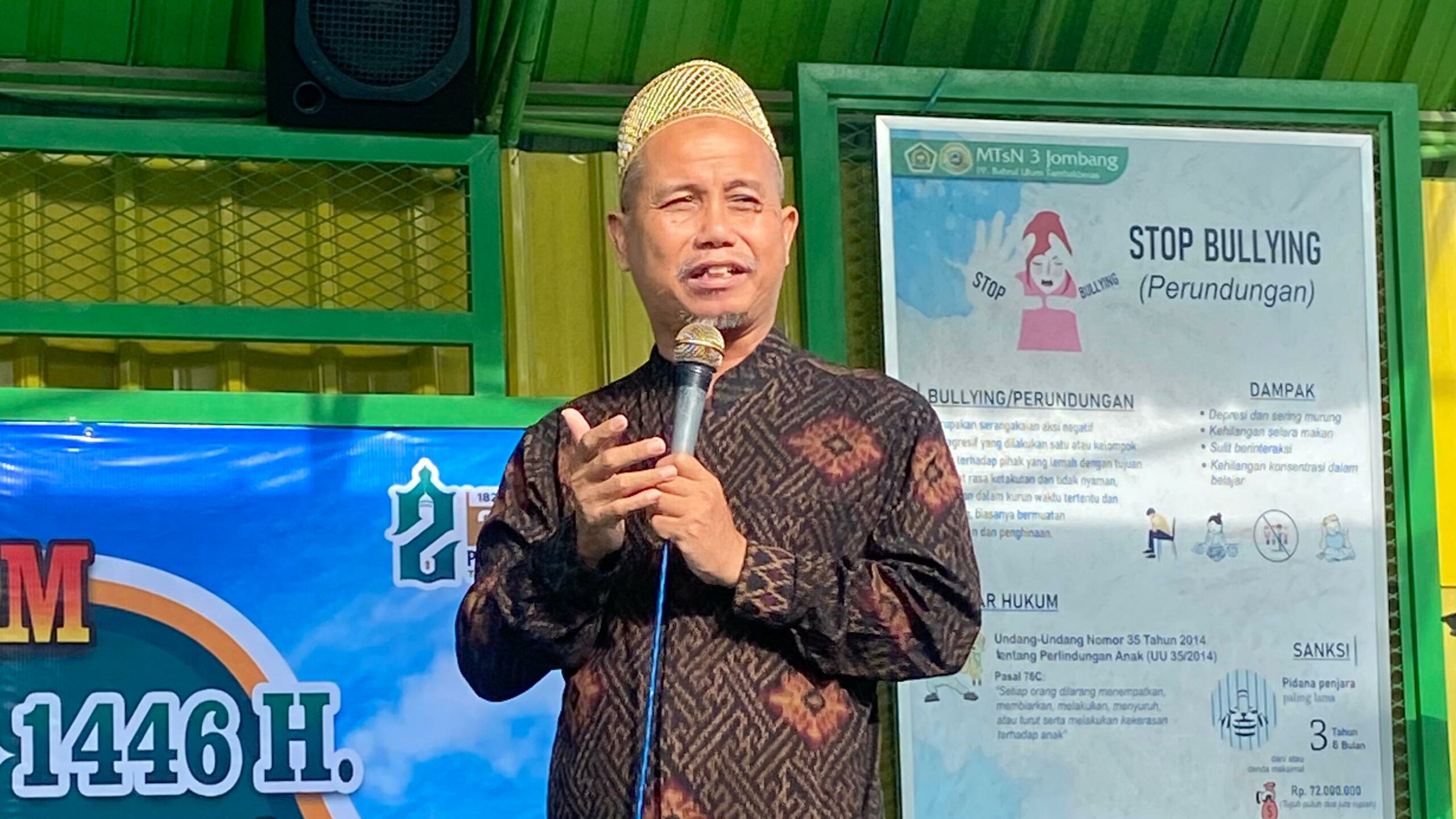 MTsN 3 Jombang Gelar Peringatan Isra Mikraj 1446 H dan Pelantikan OSIM 2025/2026