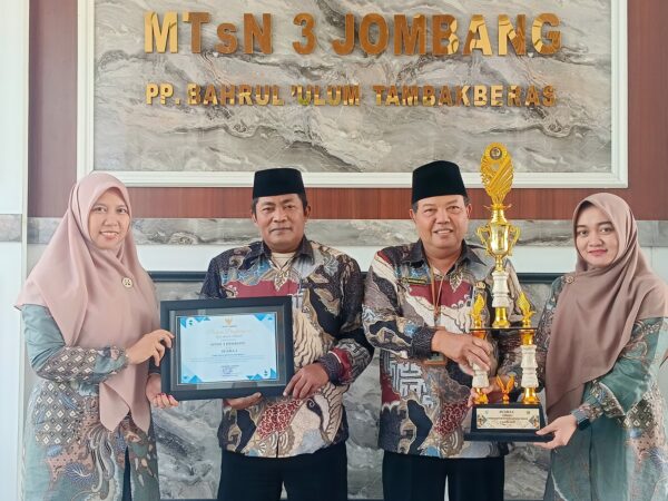 MTsN 3 Jombang Raih Juara 1 Lomba Video Konservasi Lingkungan