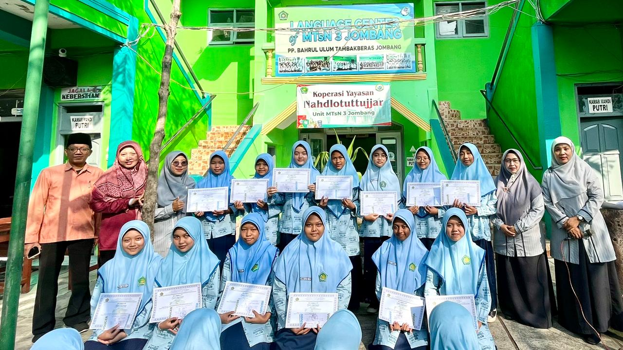 MTsN 3 Jombang Umumkan Daftar Ranking Peserta Didik Kelas VII, VIII, dan Pararel Tahun Pelajaran 2024/2025