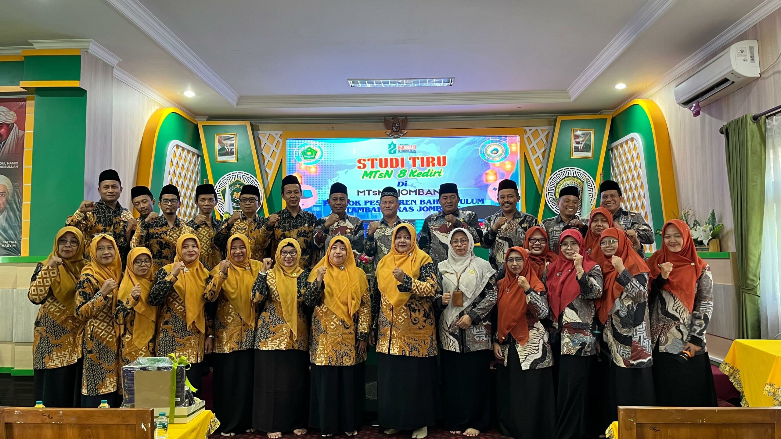 Berbagi Praktik Baik, MTsN 3 Jombang Terima Kunjungan Studi Tiru MTsN 8 Kediri