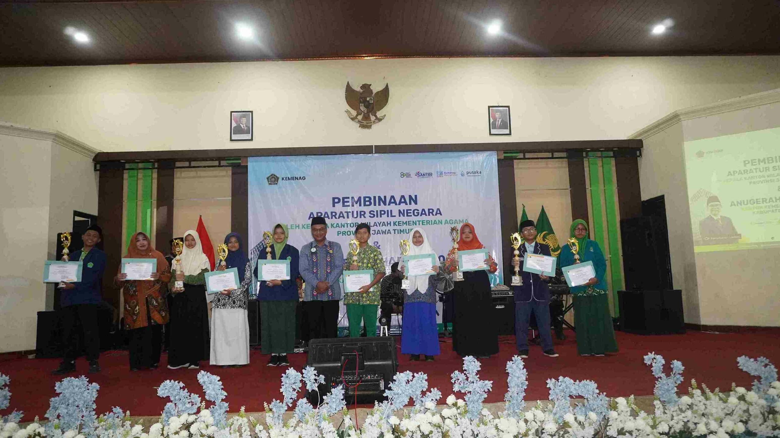 Siswa MTsN 3 Jombang Raih Prestasi Membanggakan di Ajang JMC dan Lomba Vlog Moderasi HAB Kemenag ke-80